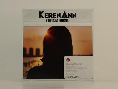 KEREN ANN CHELSEA BURNS (H1) 1 Track Promo CD Single including Card Sleeve YELLO