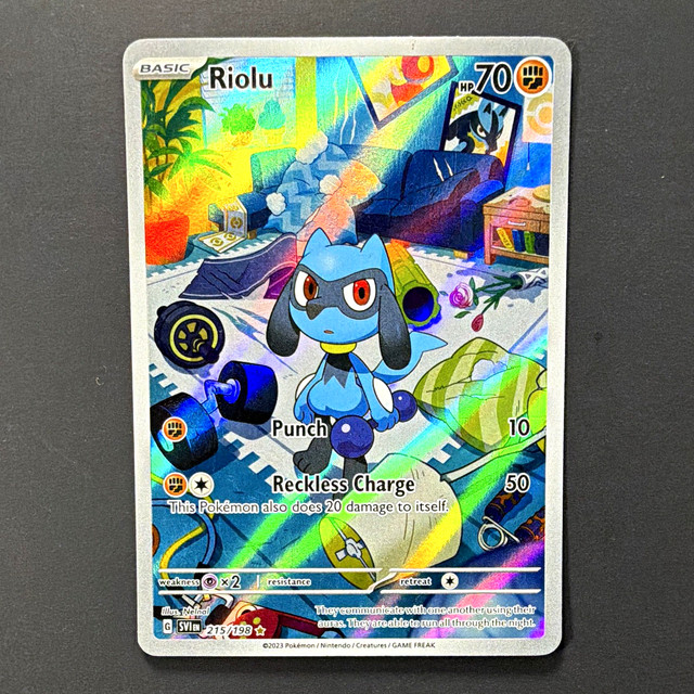 Riolu #215 (Scarlet & Violet)