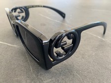 GUCCI GG1325S 001 Black Gray 54 mm Women's Sunglasses