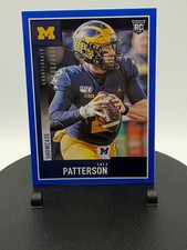 2020 Panini Score Shea Patterson Blue Foil /100 Rookie Showcase
