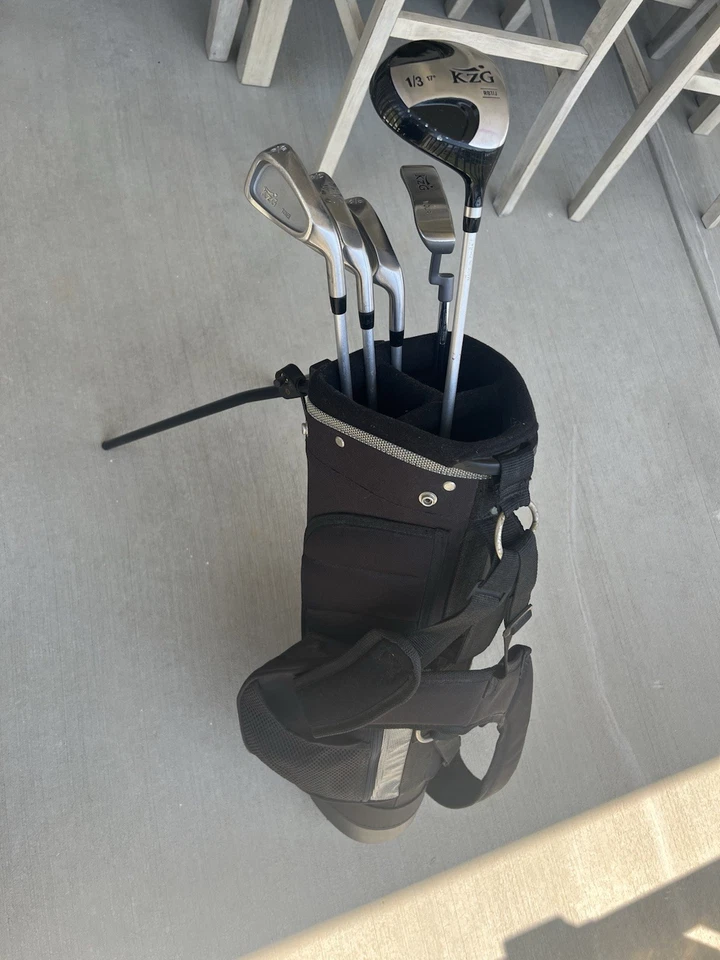 Raro KZG Tour Force II Junior Juvenil Juego de Palos de Golf Ping Srixon Titleist PXT Nike Foto 2 de 4