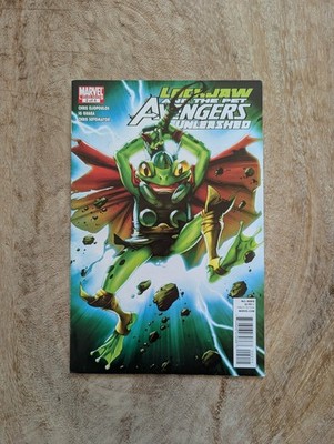 Lockjaw And The Pet Avengers Unleashed #2 Marvel Comics 2010 Throg Cover