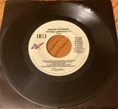 Sinead O Connor  Nothing Compares 2 U / Jump In The River'' 7'' 45 rpm record