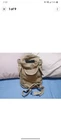 Lot Of 10 - Vintage Military Surplus Canvas Gas Mask Army Bag - War WW2 WWII