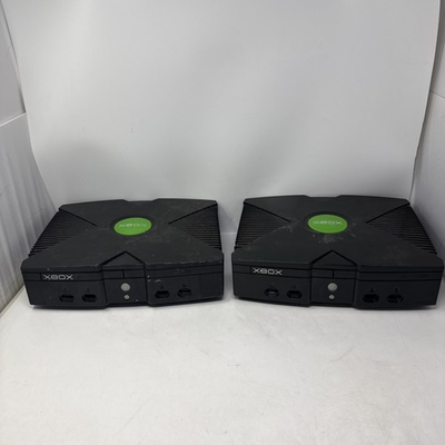 #ad #ad Lot of 2 Broken Original OG Microsoft Xbox Consoles Only For Parts or Repair $69.99