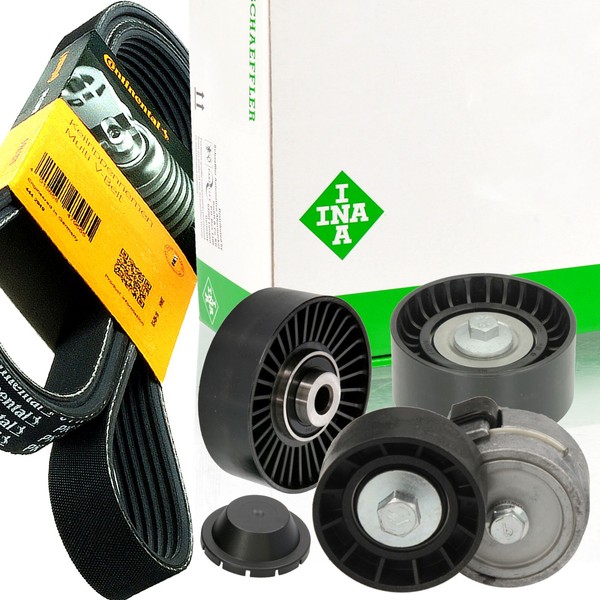 Conti 6PK1195 Keilrippenriemen-Satz + Spanner FüR Idea Punto 1.9 Fiat Lancia-image