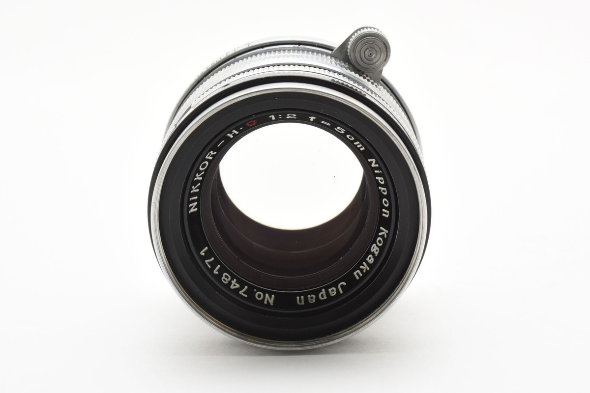 Nippon Kogaku Nikkor H C 5cm 50mm f/2 Lens L39 Black Belt