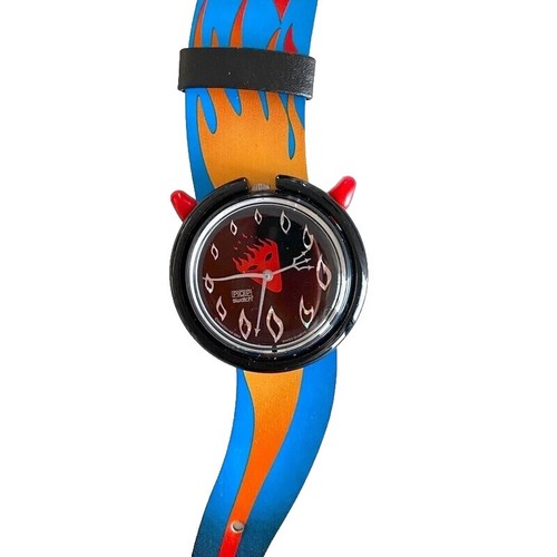 Swatch X Ap Royal Pop New Blue Orange ORENJI HACHI ships ASAP | eBay