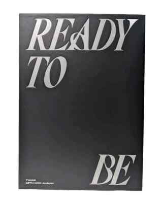 TWICE - READY TO BE CD Mini Album, BLACK TO VERSION, Exclusive