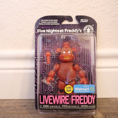 Funko Five Nights at Freddy's FNAF LIVEWIRE FREDDY Figure Walmart Exclusive Glow