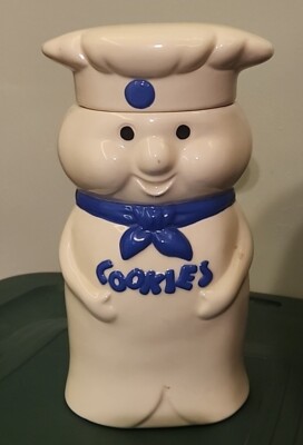 Vintage 1978 Ocean State Mold Pillsbury Doughboy Ceramic Cookie