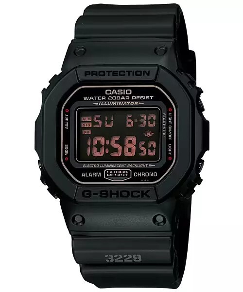 未使用 CASIO G-SHOCK DEGITAL 5600 SERIES Casio G-Shock DW5600MS-1 Digital 5600 Series Men's Watch | eBay