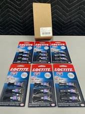 Six pack (6) Loctite Mini Super Glue Ultra Gel -No Drip or Run!3 tubes per pack