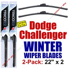 WINTER Wipers 2pk Super-Premium fit 2008+ Dodge Challenger -35220x2