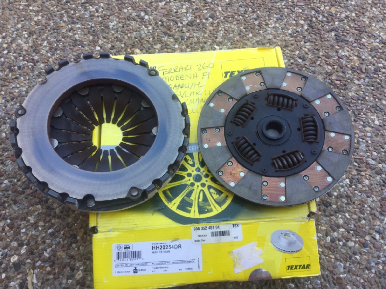 Ferrari 360 Modena Upgraded Manual & F1 High Performance Clutch Assembly