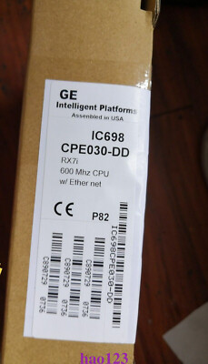 GE FANUC  IC698CPE030-DD RX7i 600Mhz CPU W/ETHER NET MOD NEW IN BOX DHL/FED