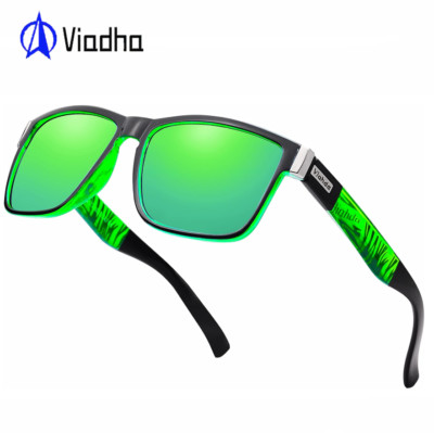 VIAHDA Men Women Polarized Sport Square Sunglasses Driving Fishing Glasses UV400