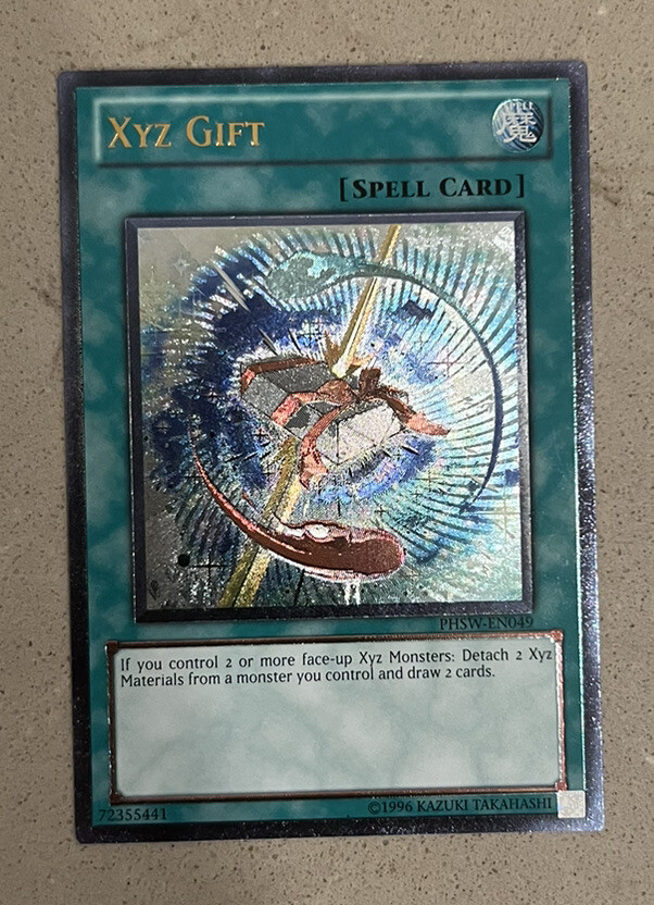 YuGiOh Xyz Gift - PHSW-EN049 - Ultimate Rare - Unlimited Edition