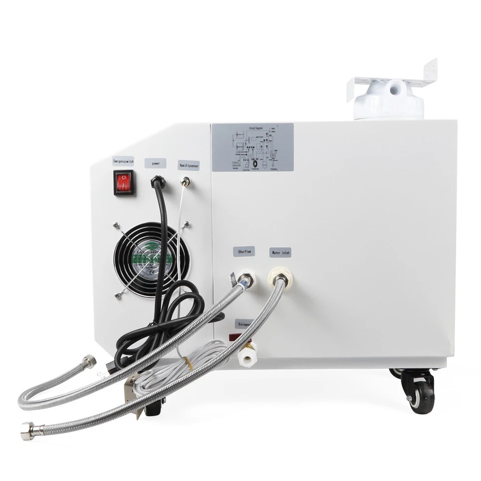 Humidificador Ultrasónico Comercial Industrial Enfriamiento Continuo Fabricante de Niebla 3kg/h Tiempo Foto 4 de 4