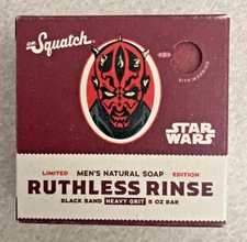 Dr. Squatch. Ruthless Rinse. Bar soap. Brand new. Rare, Hard to find, Limited Ed