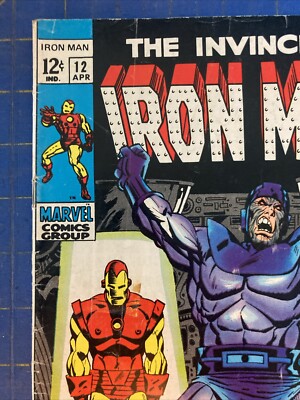 Iron Man #12 (1969) Key 1st Appearance The Controller VG+ | eBay
