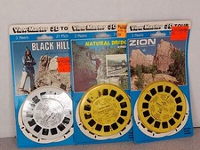 NEW View Master 3D Black Hills 5096 Natural Bridge 5168 Zion National Park 5064