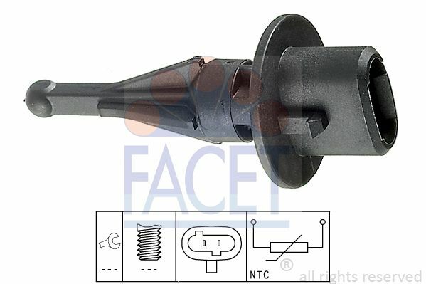 Facet Sensor,Ansauglufttemperatur FüR Toyota RAV 4,STARLET,SUPRA; Nissan Pixo-image