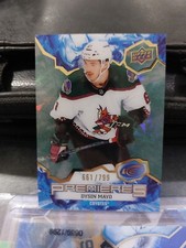 2021-22 Upper Deck Ice PREMIERES Dysin Mayo #194 BLUE Rookie 661/799