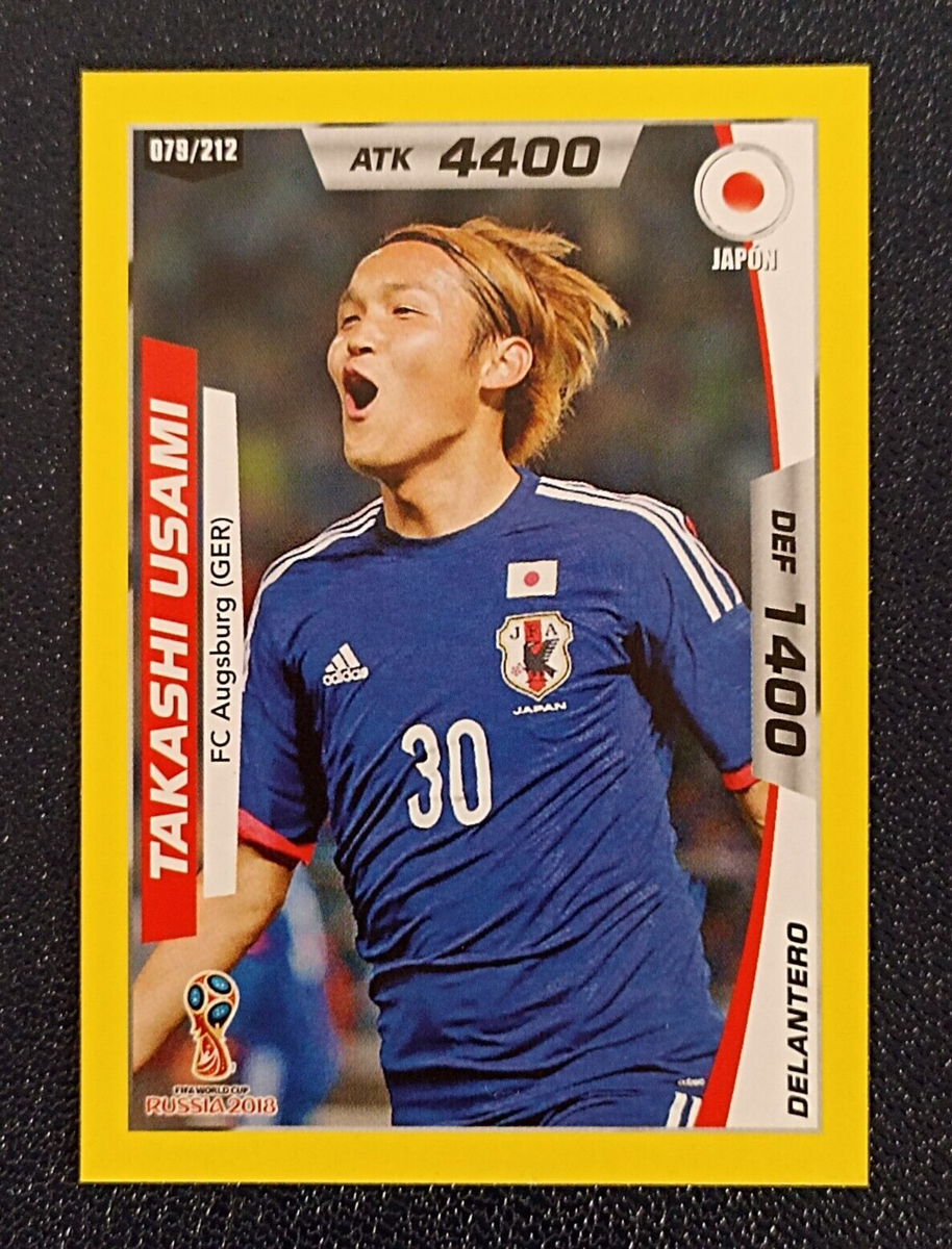 RUSSIA 2018 3R CARD #079 TAKASHI USAMI FIFA WORLD CUP South
