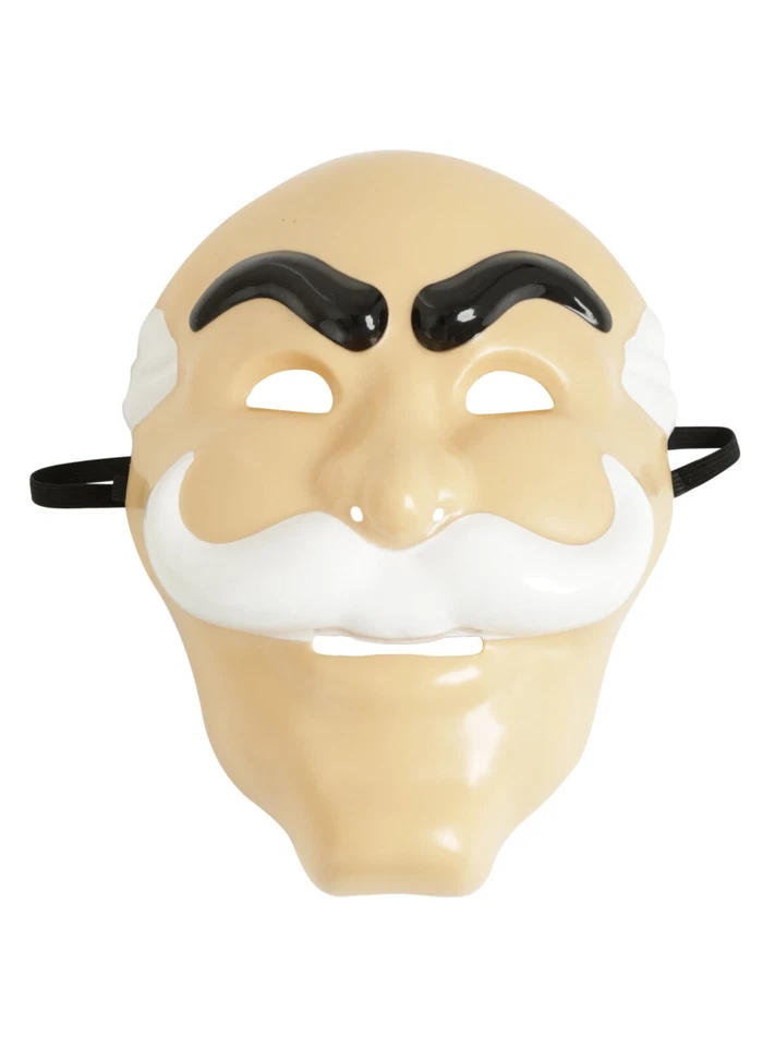 Mr. Robot Fsociety Adult Halloween Plastic Full Face Costume Mask Cosplay NEW - Image 3 of 4