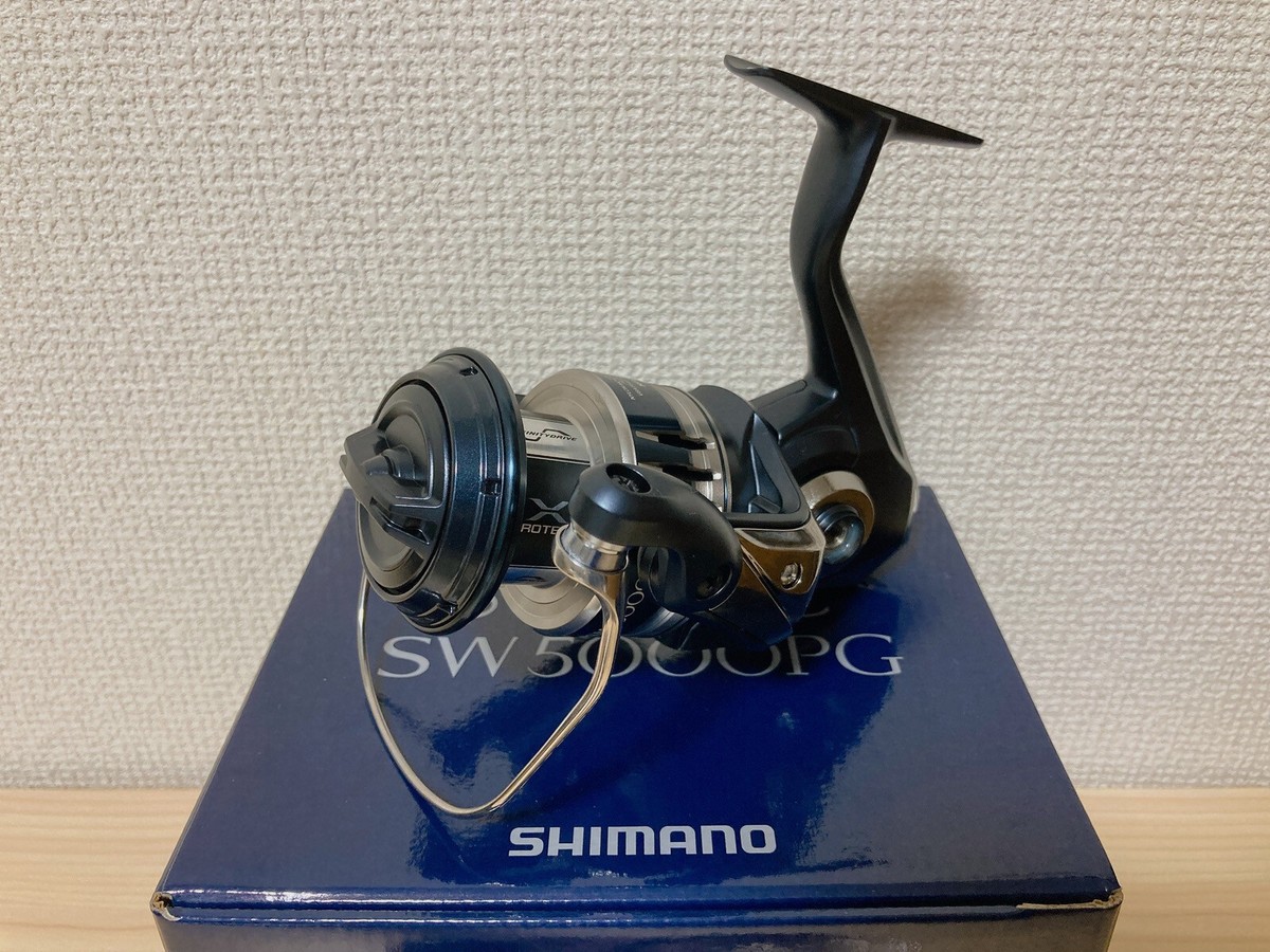 リール SHIMANO STRADIC SW5000PG Spinning Reel 20 Stradic SW 5000PG 4.6:1 Saltwater Fishing
