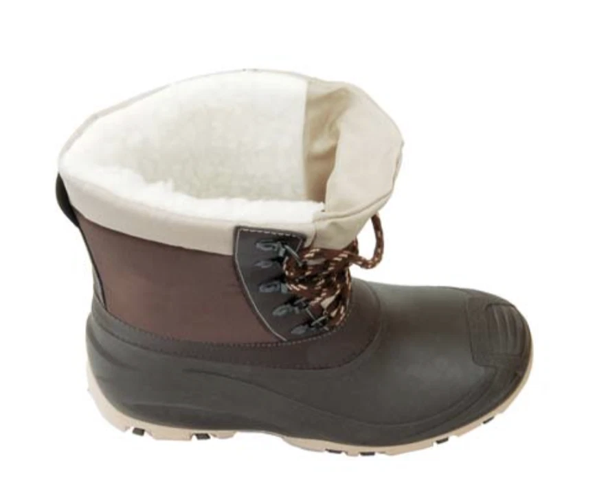 Stivali scarponcini canadese Toronto imbottiti caccia raccolta funghi - Immagine 2 di 3