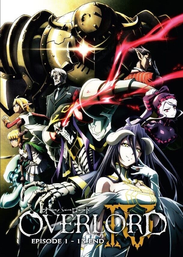 ANIME DVD~ENGLISH DUBBED~Overlord Season 1-4(1-52End+2 Movie)All region+GIFT