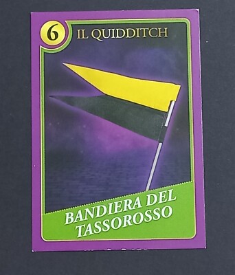 CONAD CARD HARRY POTTER MAGICAL MOMENTS 2024 - QUIDDITCH #6