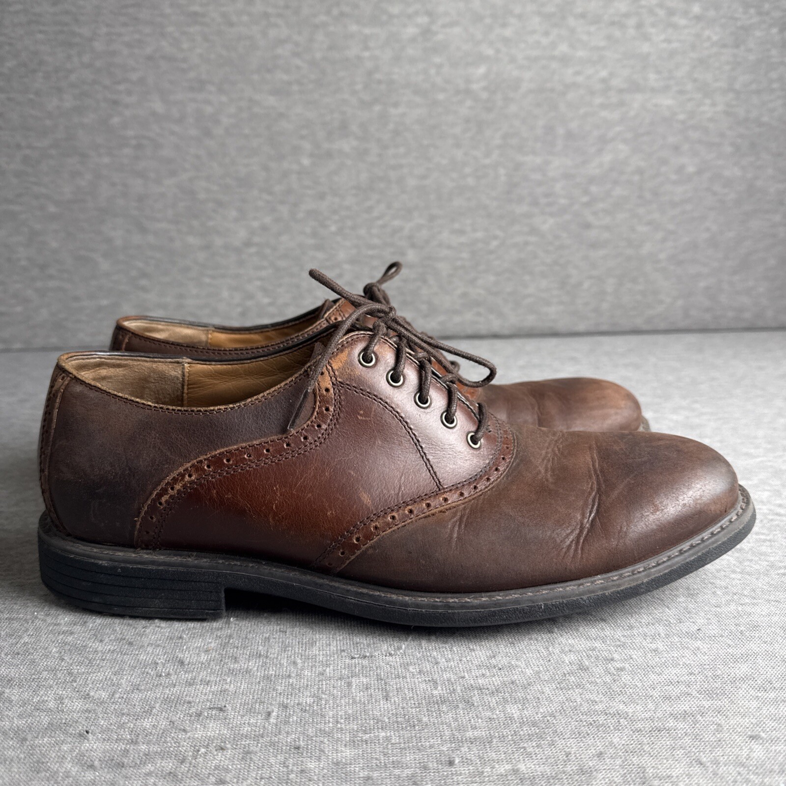 SAOLA Scarpe Oxford marroni impermeabili Johnston & Murphy da uomo taglia 10M Hollis XC4 20 7063