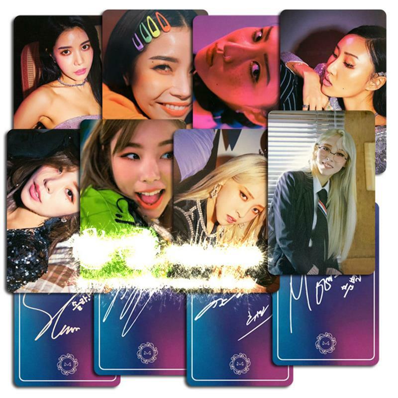 Kpop MAMAMOO 2019 Concert 4Season Album Photocard Self Made
