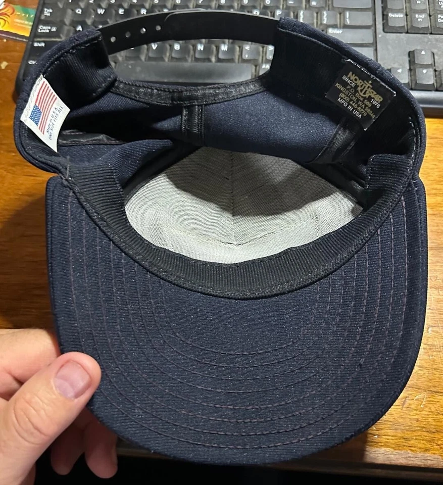 De colección Seabees "Can Do" Parche Marina de los Estados Unidos Northstar Snapback Gorra de Béisbol Sombrero #TP Foto 2 de 4