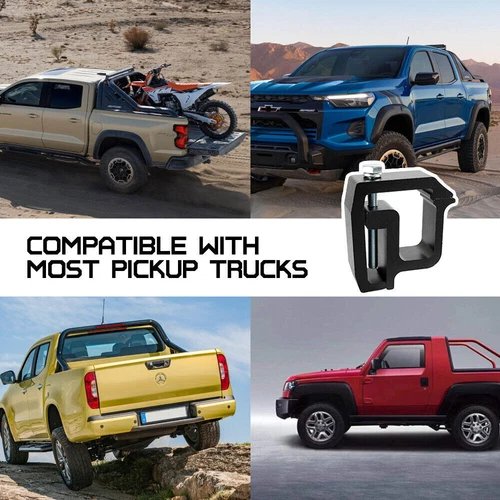 6PCS Ute Canopy Mounting Clamps Removable G Clamps fit most Truck Cover Cap NEW - Bild 8 von 15
