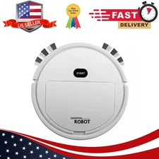 K235A Robot Vacuum Cleaner and Mop Cleaner Sweeping Smart Floor Cleaner, White