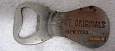 Vintage BOTTLE OPENER / Shoehorn KAROFF ORIGINALS NEW YORK VAUGHAN USA 3.5" long