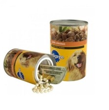 PEDIGREE CIBO PER CANI SCORTA LATTINA NASCOSTA DIVERSIONE SEGRETA NASCONDIGLIO AUTO BOTTIGLIA CASSEFORTI