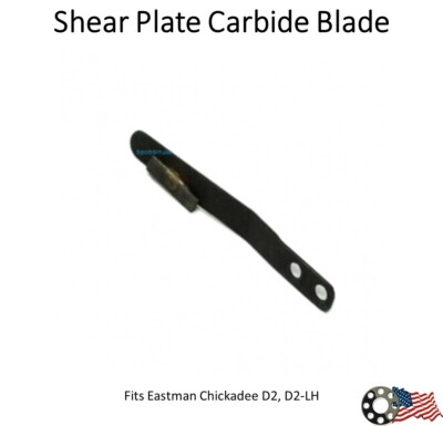 Shear Plate Carbide Blade Sharpener Eastman Chickadee D-2