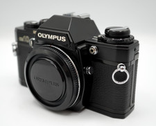 Near Mint Olympus OM-10 Black 35mm SLR Film Camera From JAPAN