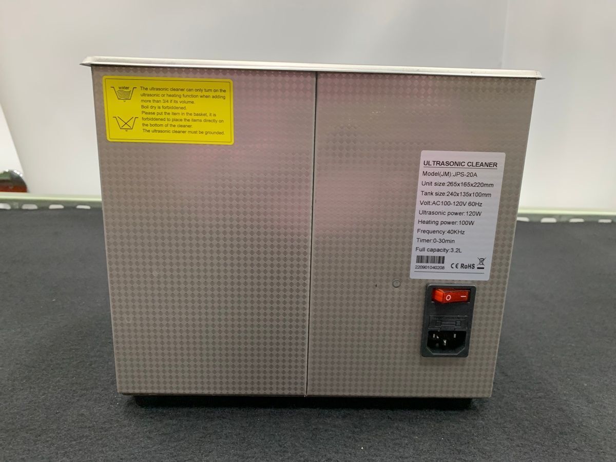 VEVOR JPS20A Digital Ultrasonic Cleaner Stainless Steel eBay