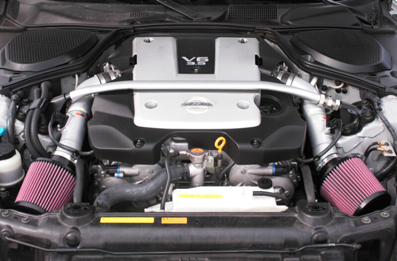 For 2007-2008 Nissan 350Z 3.5L V6 VQ35HR K&N Performance Cold Air