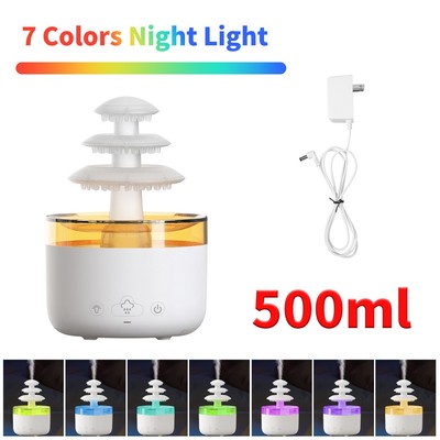 Ultrasonic Humidifier LED Air Purifier Essential Oil Aroma Diffuser Aromatherapy