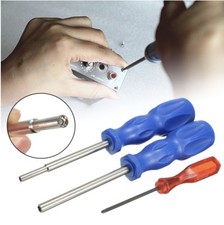 Game Tools set of 3 opening cartridges NES SNES N64 Super Nintendo 64 Blue