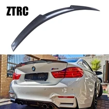 Carbon Fiber Trunk Wing Spoiler For BMW M4 F82 2014-2020