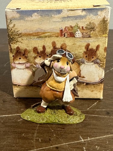 Wee Forest Folk Figur Ace Pilot braun M-267
