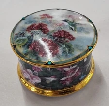 1994 Ardleigh-Elliott Lena Liu's Gems Of Nature Music Trinket Box #831D